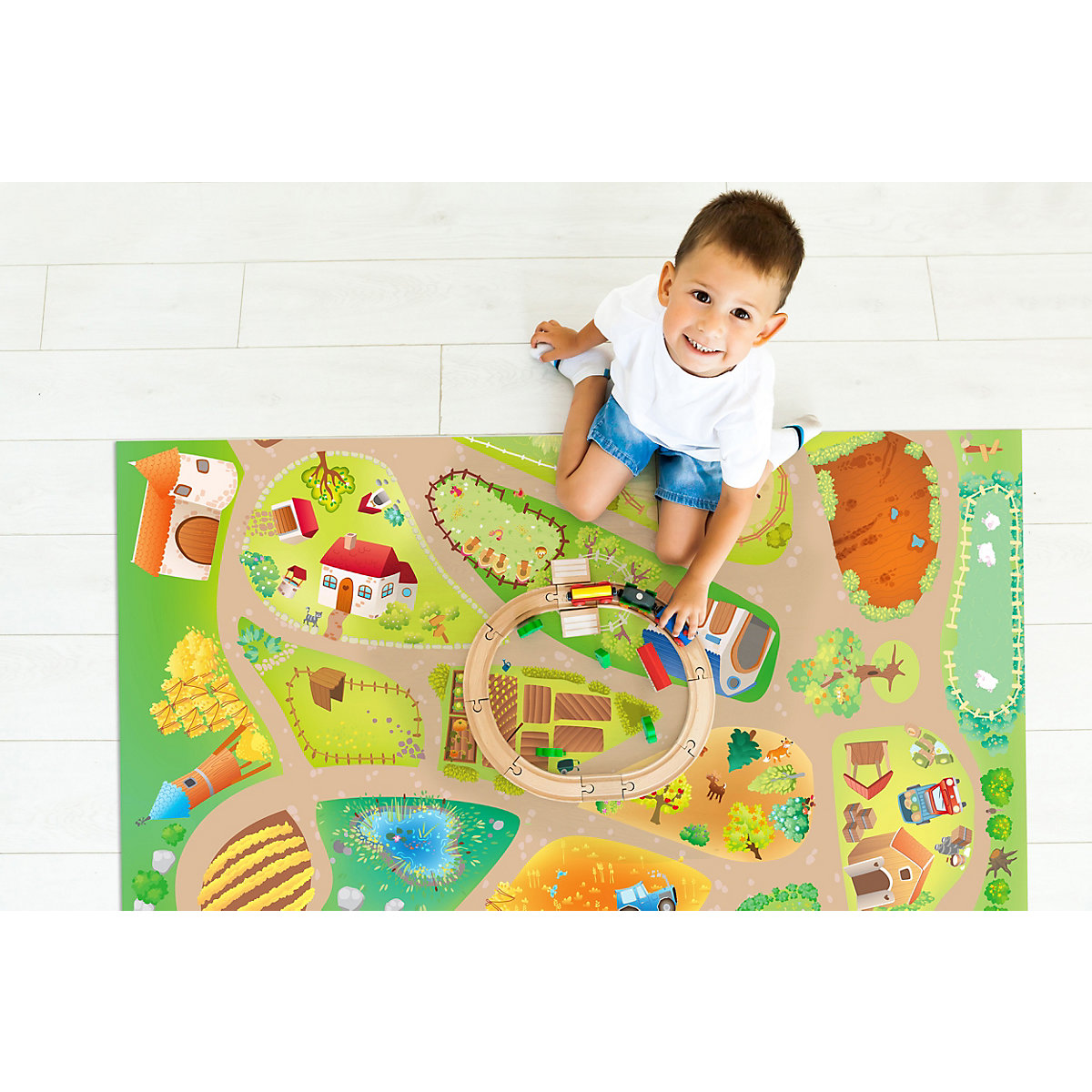 V-MAT -100x150 Spielmatte Farm