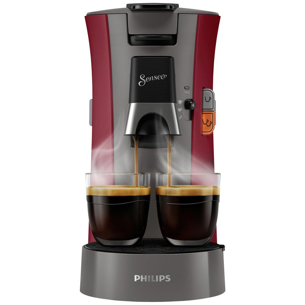 Philips Kaffeepadmaschine Philips SENSEO Select CSA230/90 Kaffeepadmaschine Rot