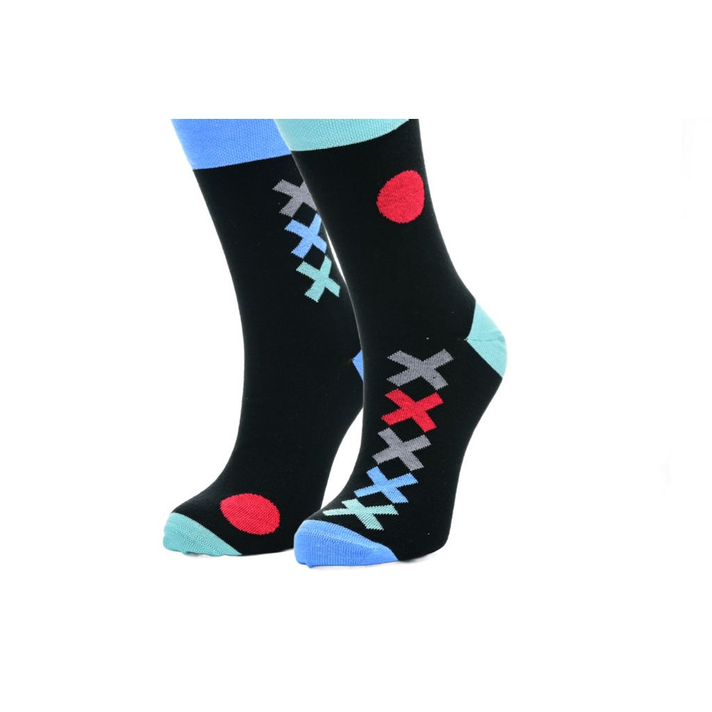 Footic Tic Tac Toe Barfußsocken, 2 Paare