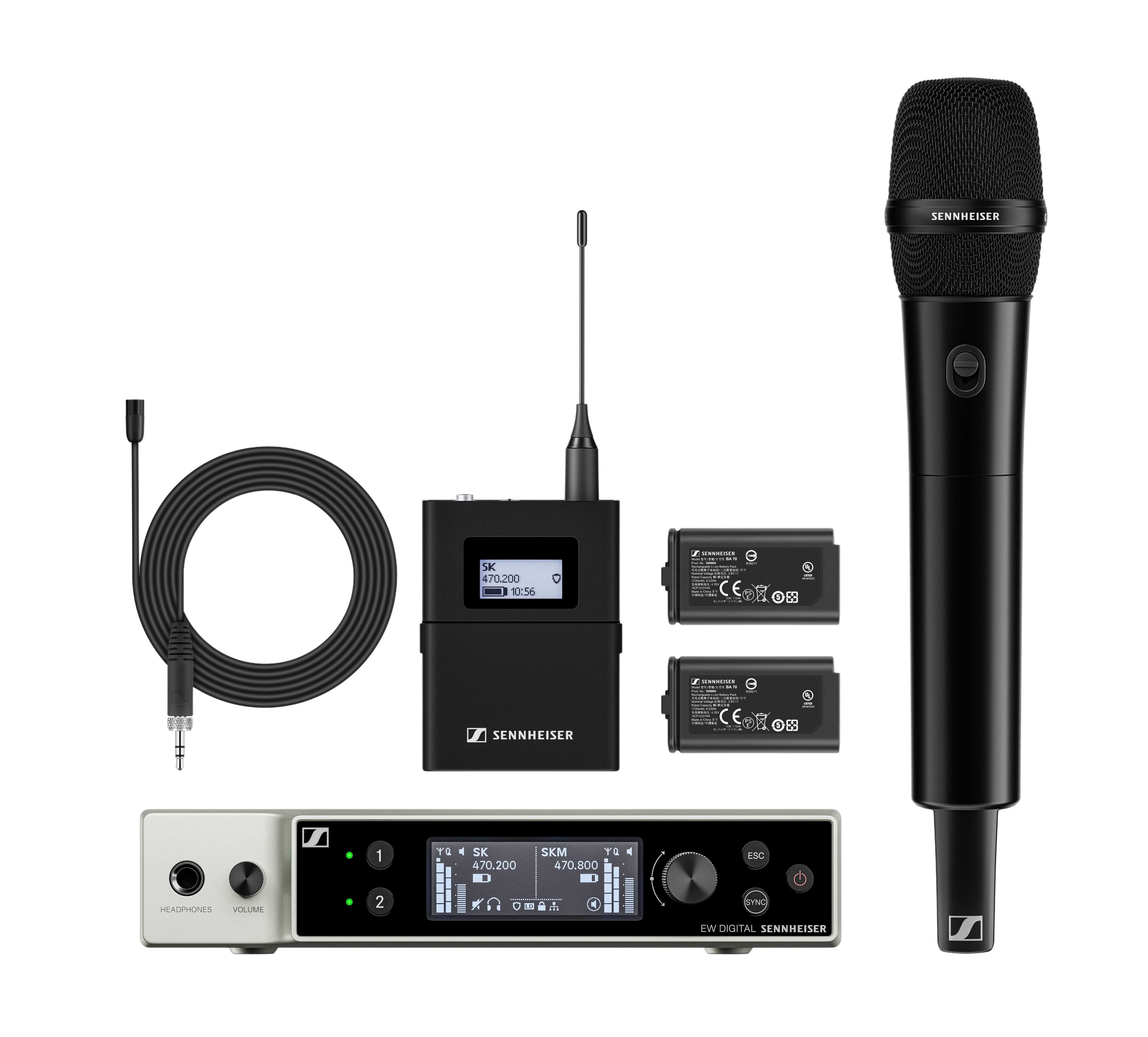 EW-DX MKE 2 / 835-S Set (Q1-9)