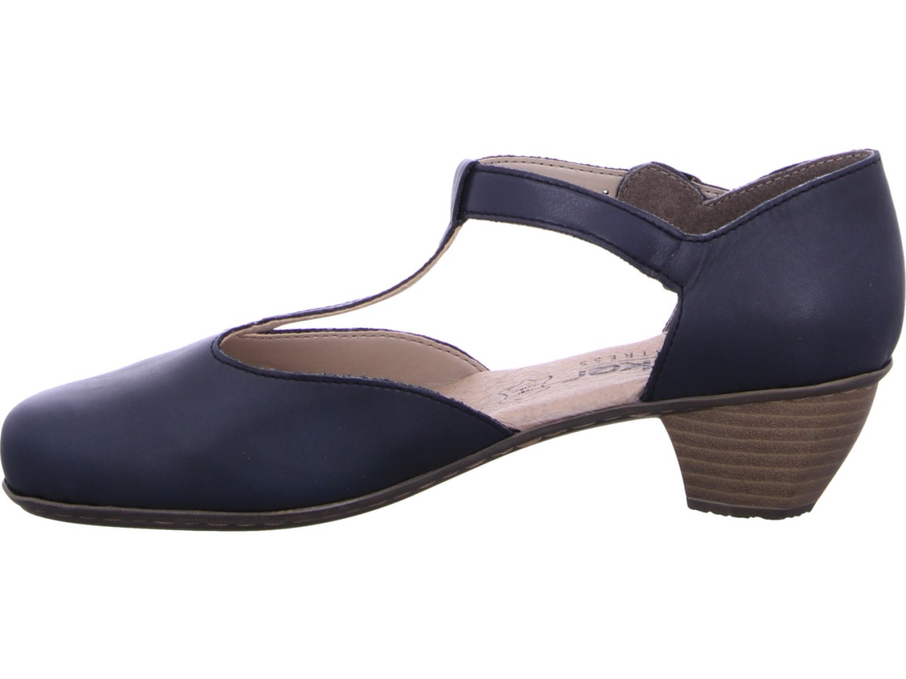 RIEKER Modische Pumps blau
