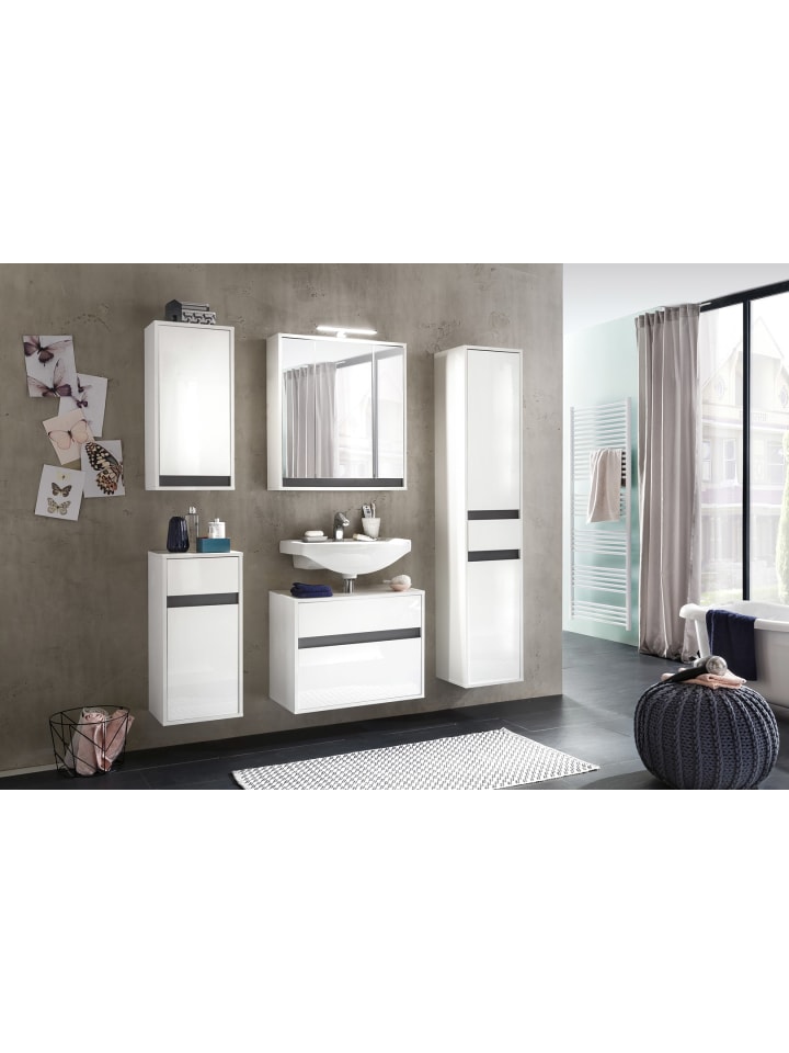ebuy24 Badschrank Sol Weiß 35 x 31 cm günstig kaufen onesize