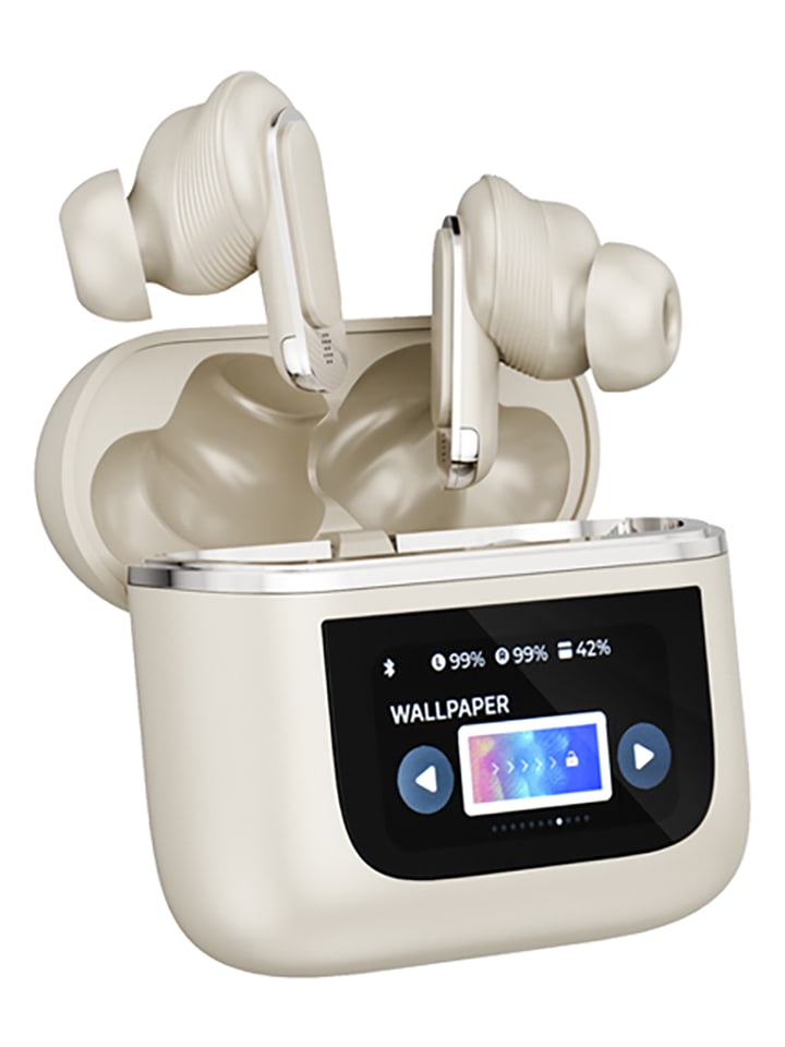 SWEET ACCESS Kabellose Bluetooth-In-Ear-Kopfhörer in Beige günstig kaufen onesize
