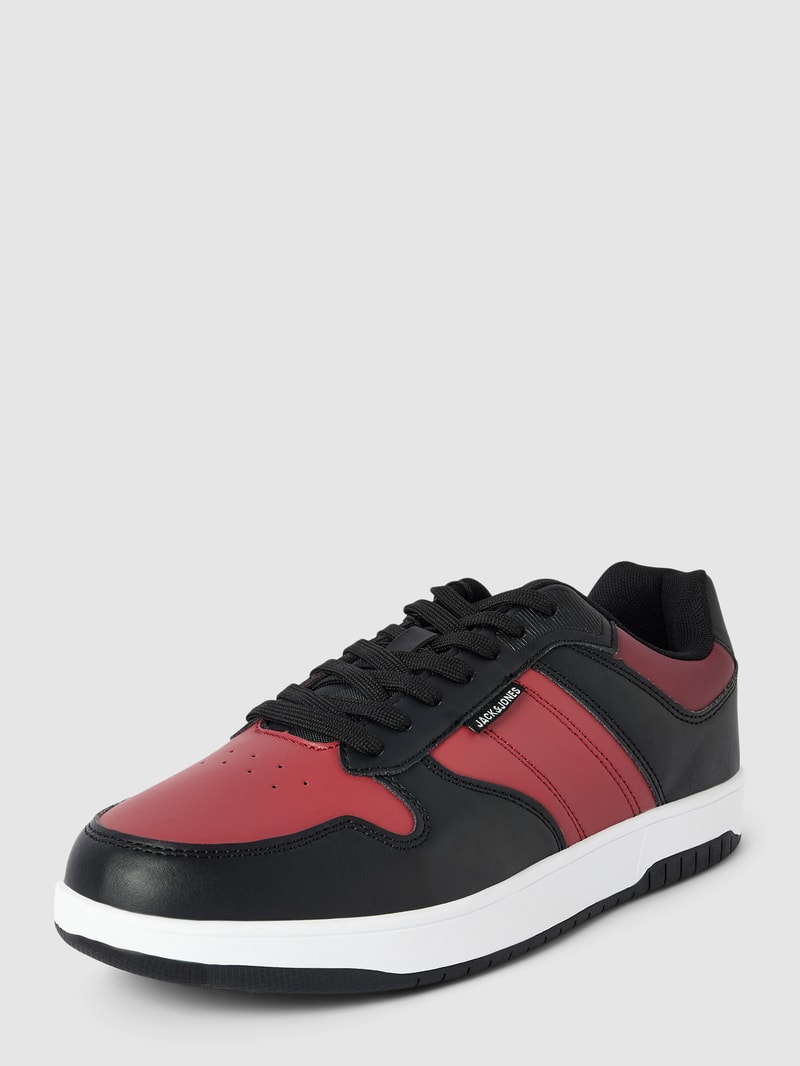 Sneaker mit Label-Details Modell 'JAM' in dunkelrot