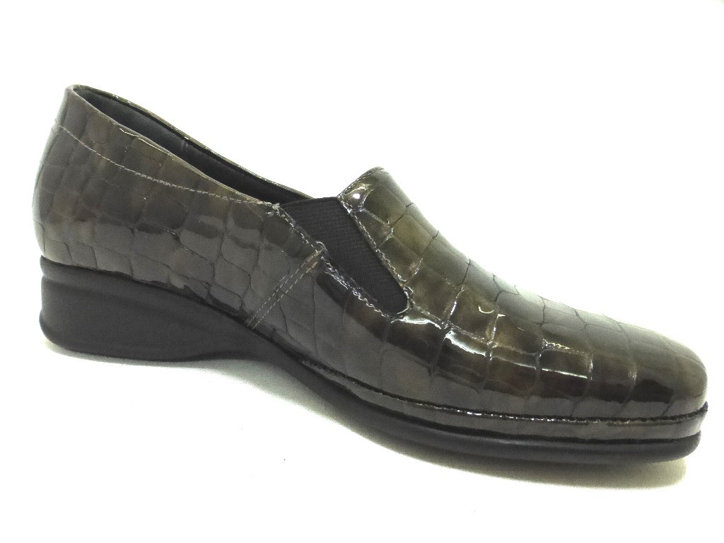 SEMLER Komfort Slipper grau