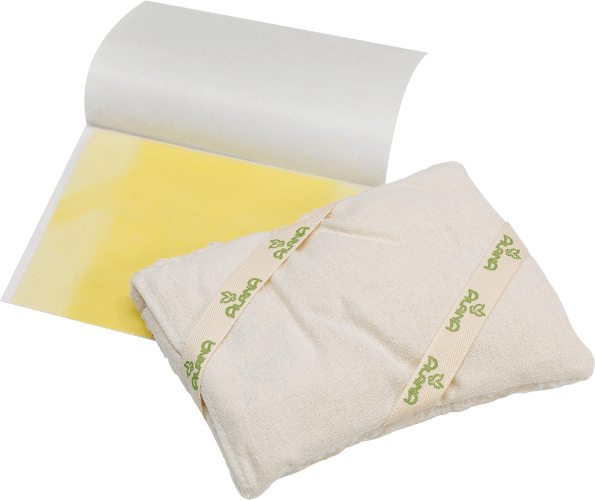 Baby Bienenwachswickel Set, ca. 15 x 12,5 cm, 1 St