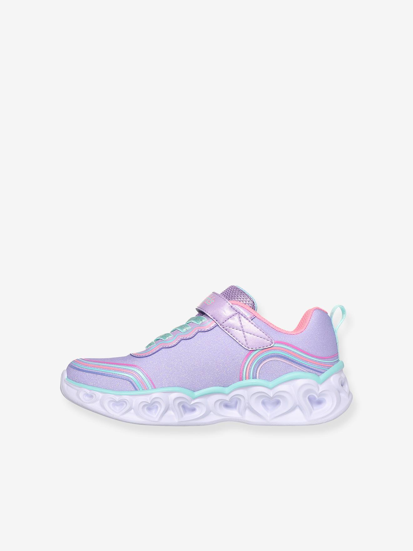 Skechers Kinder Leucht-Sneakers Heart Lights Retro Hearts 302689L LVMT SKECHERS - violett