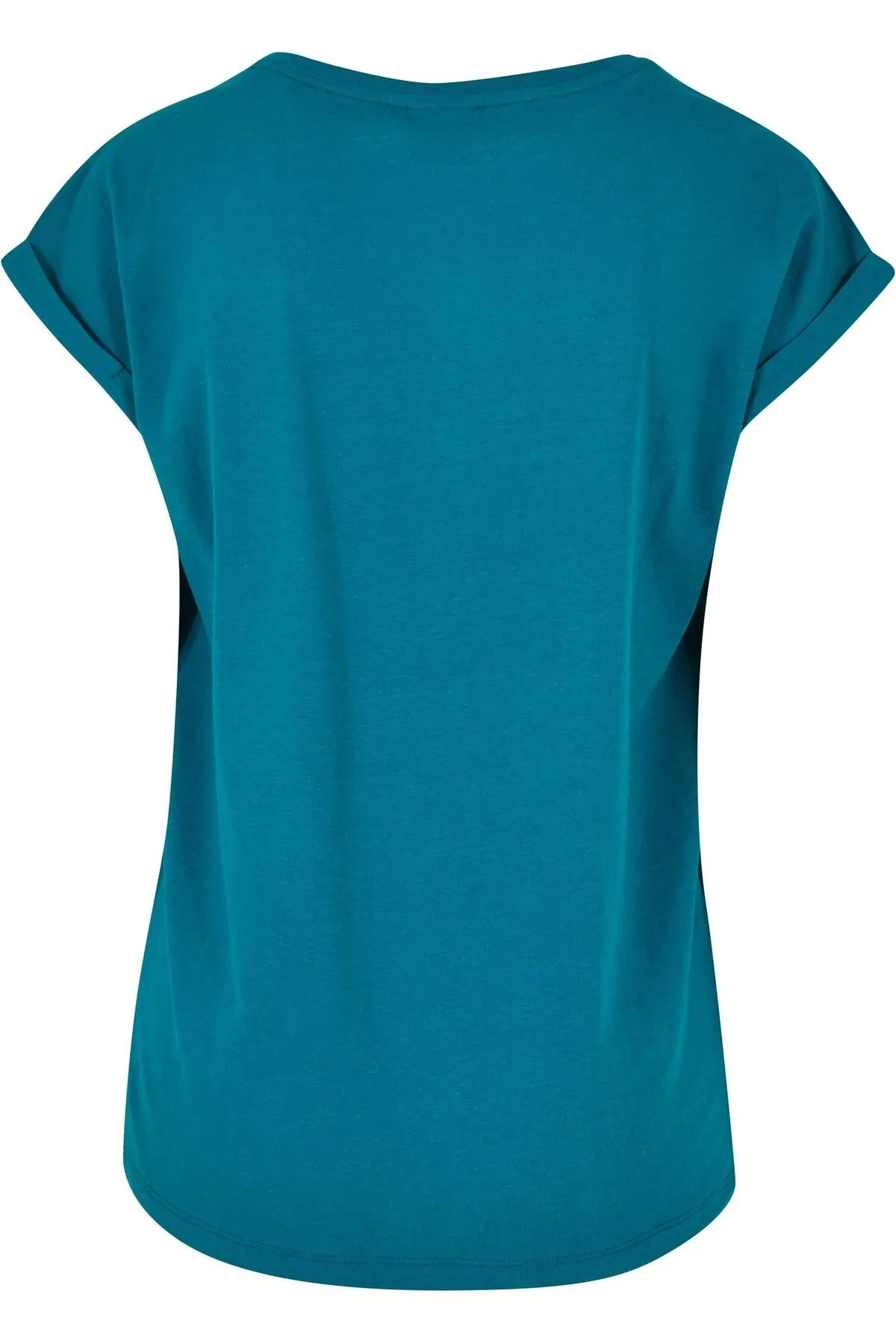 Urban Classics  Damen T-Shirt mit verlängerter Schulterpartie für Damen