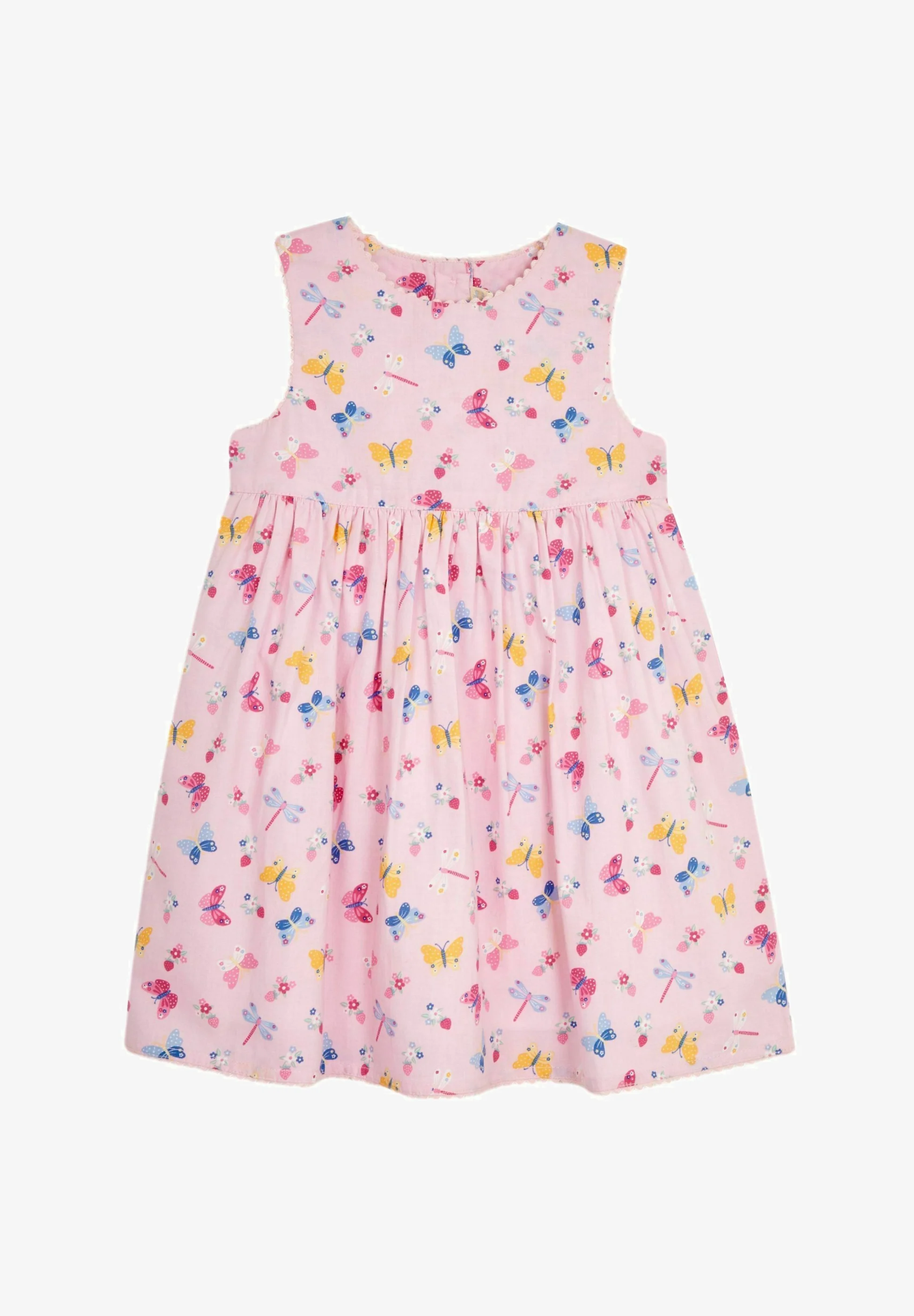JoJo Maman Bébé GIRAFFE FLORAL SUMMER - REGULAR FIT - Vestido de verano