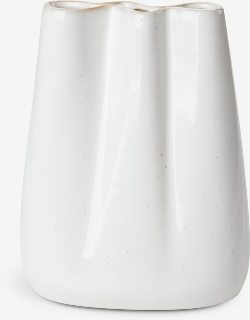 CARLO CARLO Vase B 13 x L 8 x H 17 cm grau