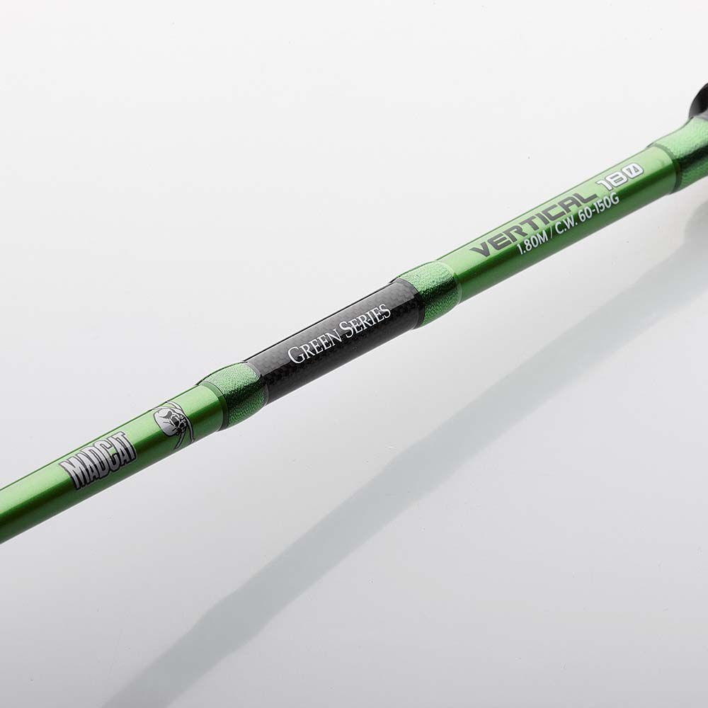 Lansetă verticală Madcat Green pentru pescuit la somn 1.80M 60-150G