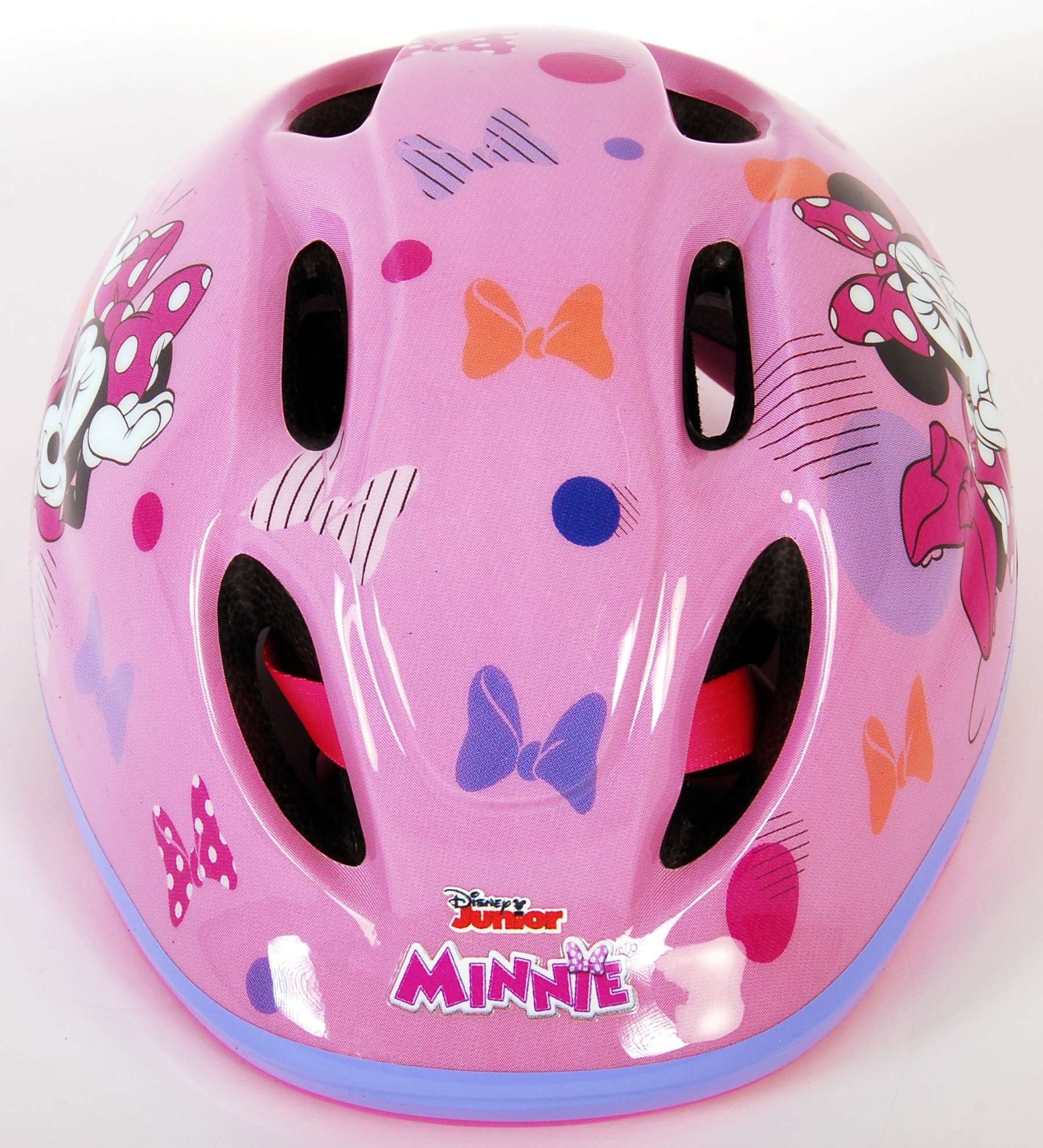 LeNoSa Kinderfahrradhelm  Minnie Maus Fahrradhelm Größe 52-56 cm (1-tlg)