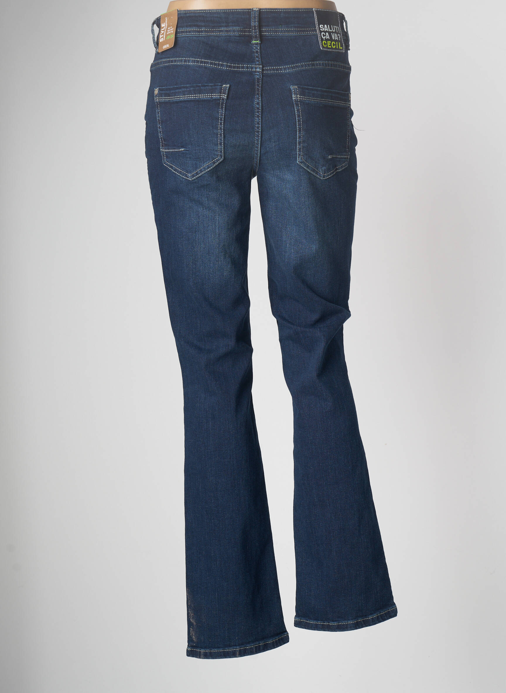 Cecil Jeans Bootcut Femme couleur bleu