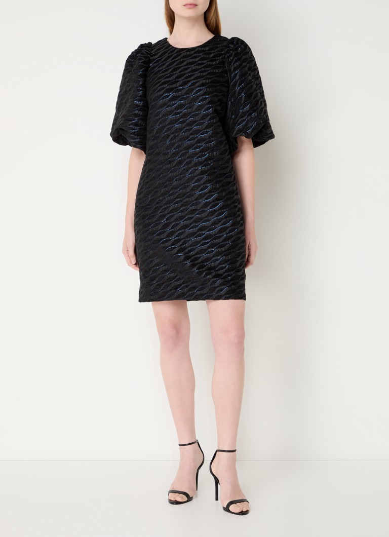 Co'Couture Zebra miniruha jacquard mintával és lurexszel