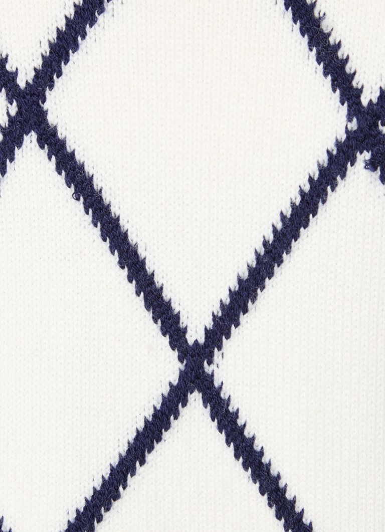 Cardigan Maje confecționat dintr-un amestec fin de lână și decorat cu un logo.