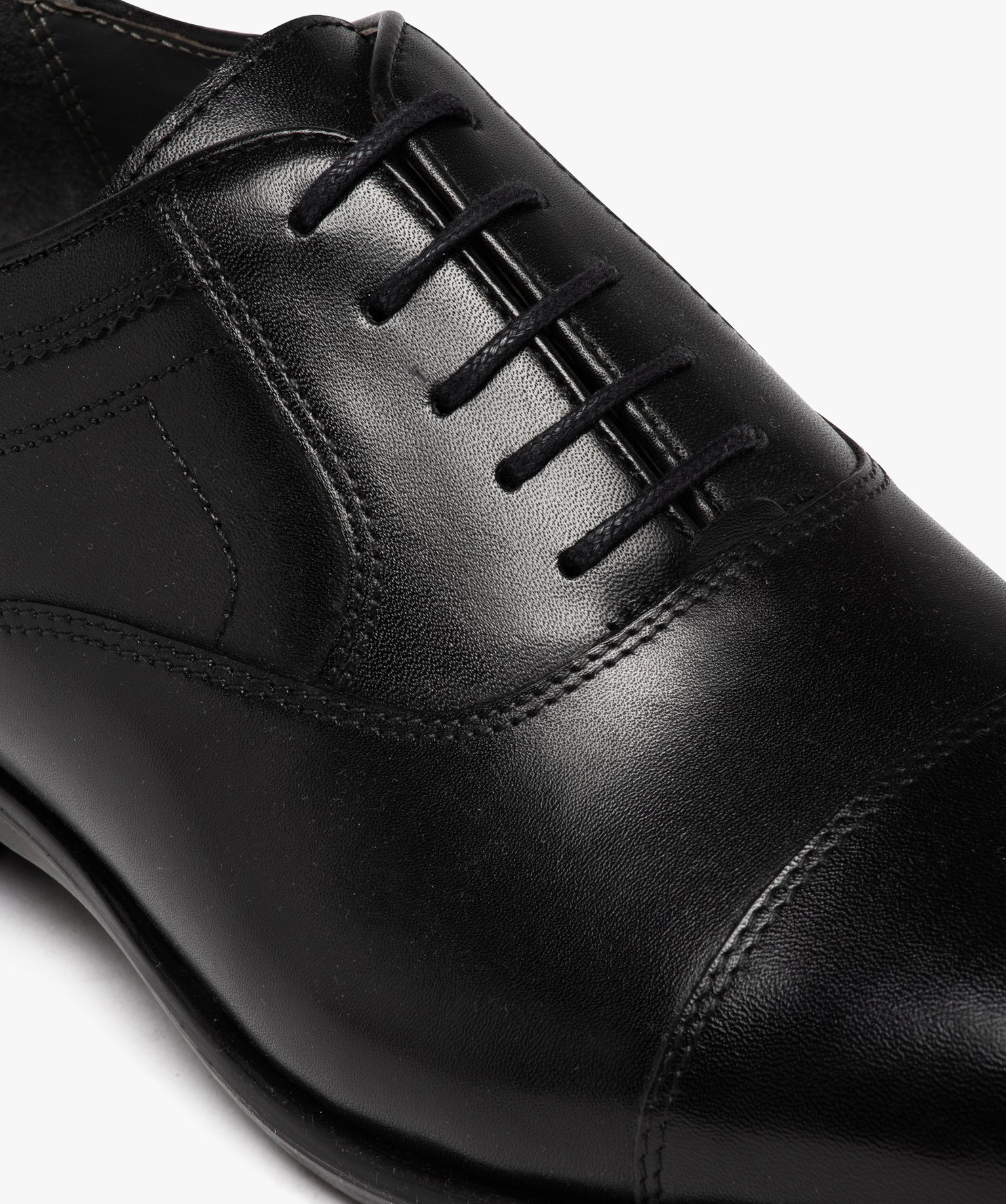 Derbies homme classiques dessus en cuir uni - Taneo noir | GEMO