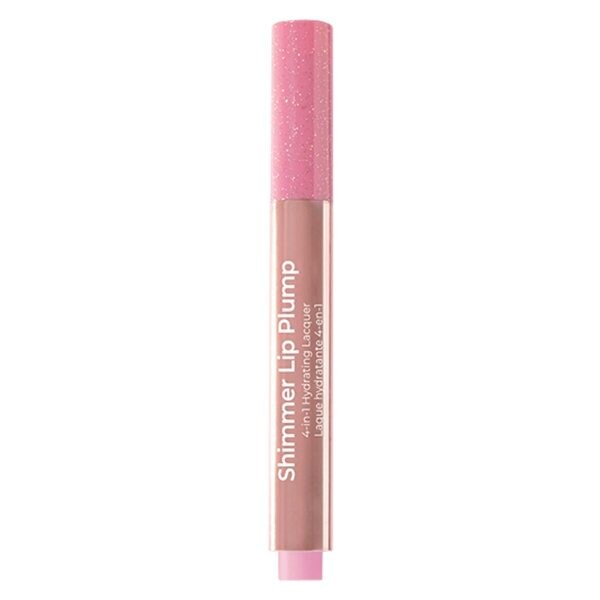 MCoBeauty Shimmer Lip Plump Beatrice True Pink 4 az 1-ben hidratáló lakk 2g
