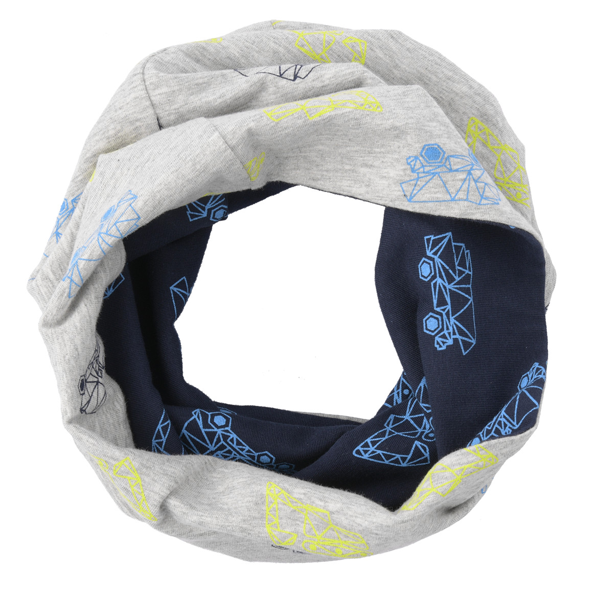 Jungen Snood mit Baustell-Motiven