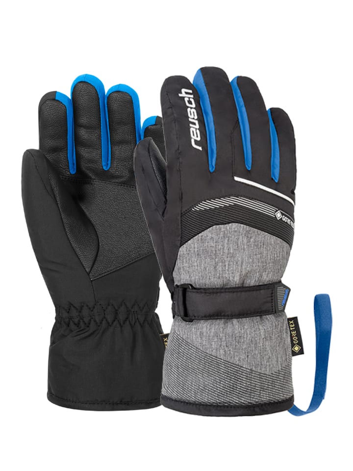 Reusch Fingerhandschuh Bolt GTX Junior in blck/blck mel/brill blue günstig kaufen