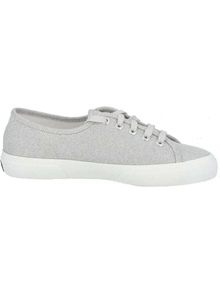 Superga Schnürschuhe in grey silver günstig kaufen
