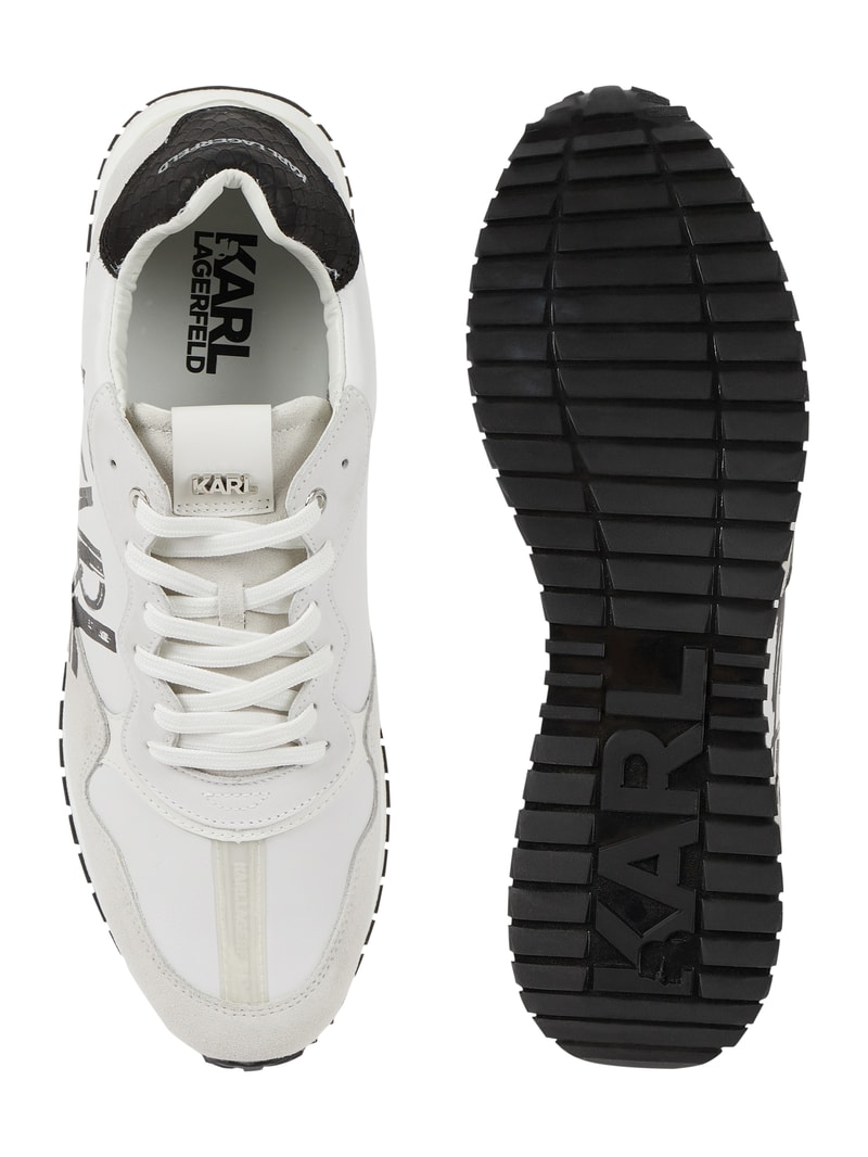 Sneaker aus Leder Modell 'Velocitor' in weiß