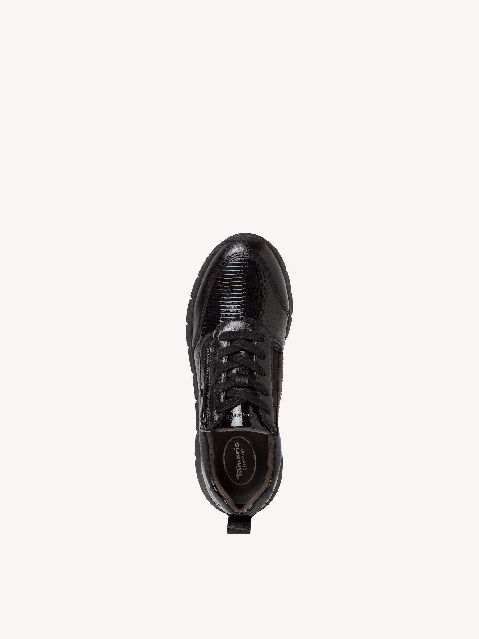 Derbie en cuir - noir