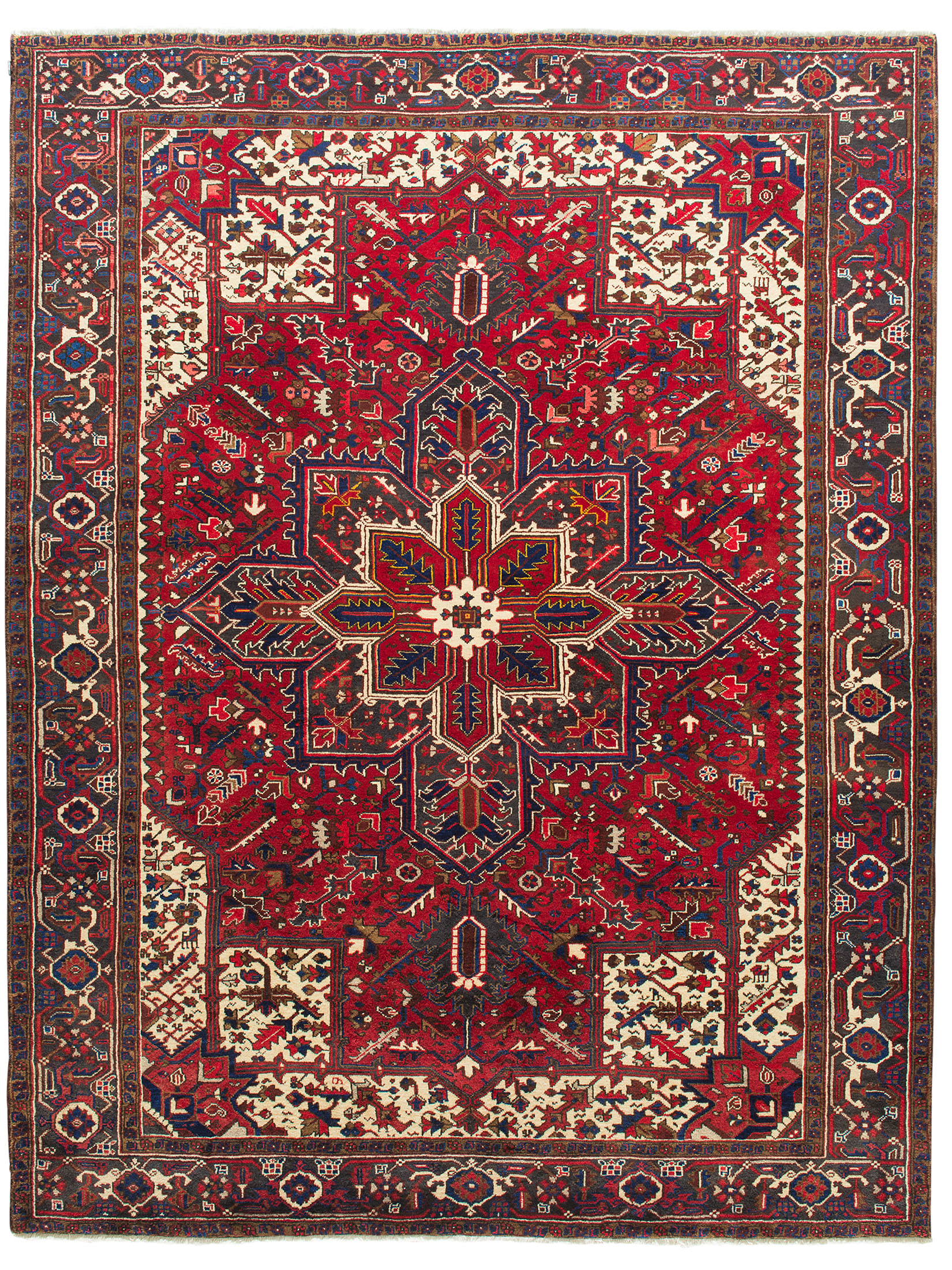 Heriz ca. 250 x 330 cm, Unikat / Einzelstück