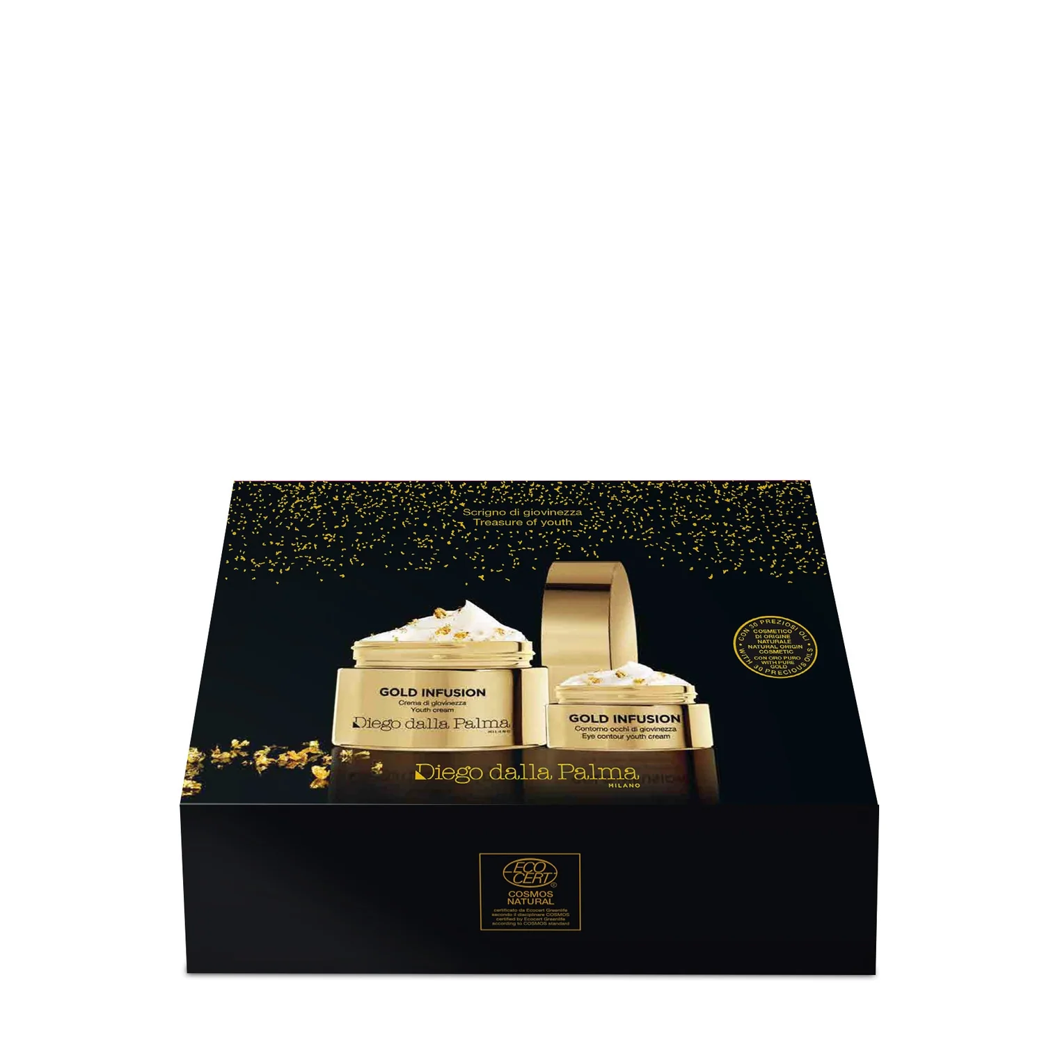 Gold Infusion Youth Box - Anti-Wrinkle Set, Anti-Wrinkle Eye Contour, 24-Hour Anti-Wrinkle Facial Treatment