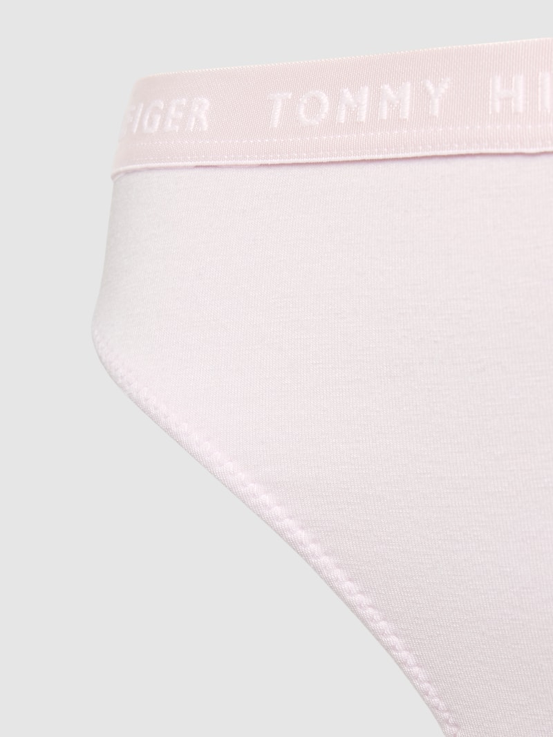 String mit hohem Beinausschnitt im 3er-Pack in rosa
