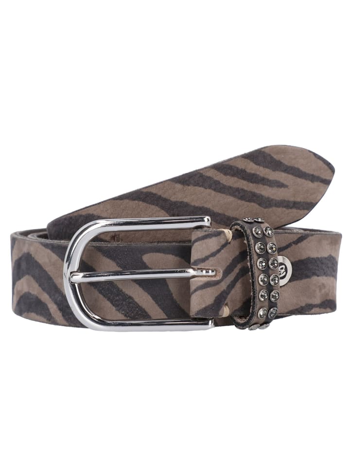 b.belt Leora Gürtel Leder in zebra günstig kaufen