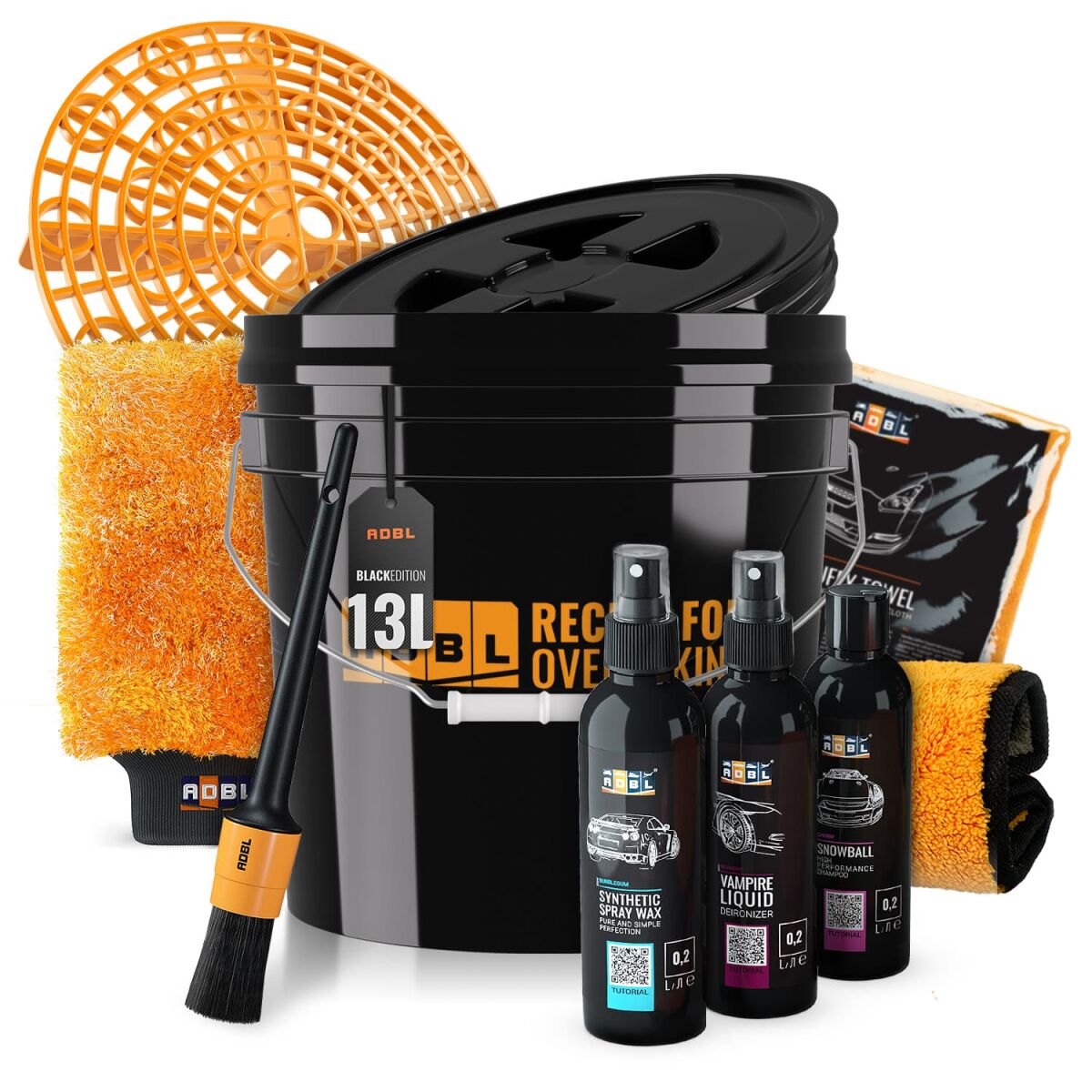 ADBL Exterior Experience Set 10-teilig 13L | BLACK EDITION