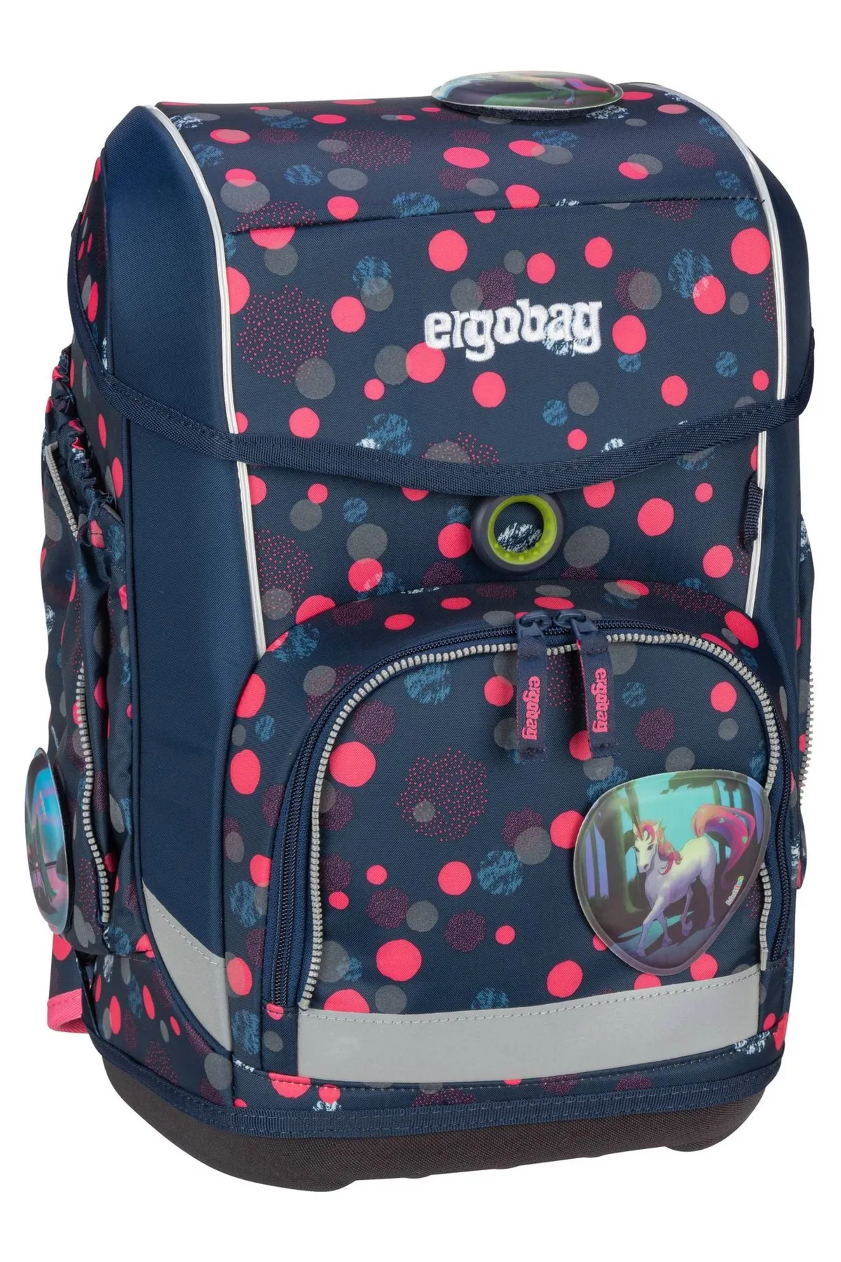 Ergobag  Schulranzen cubo Set Glow