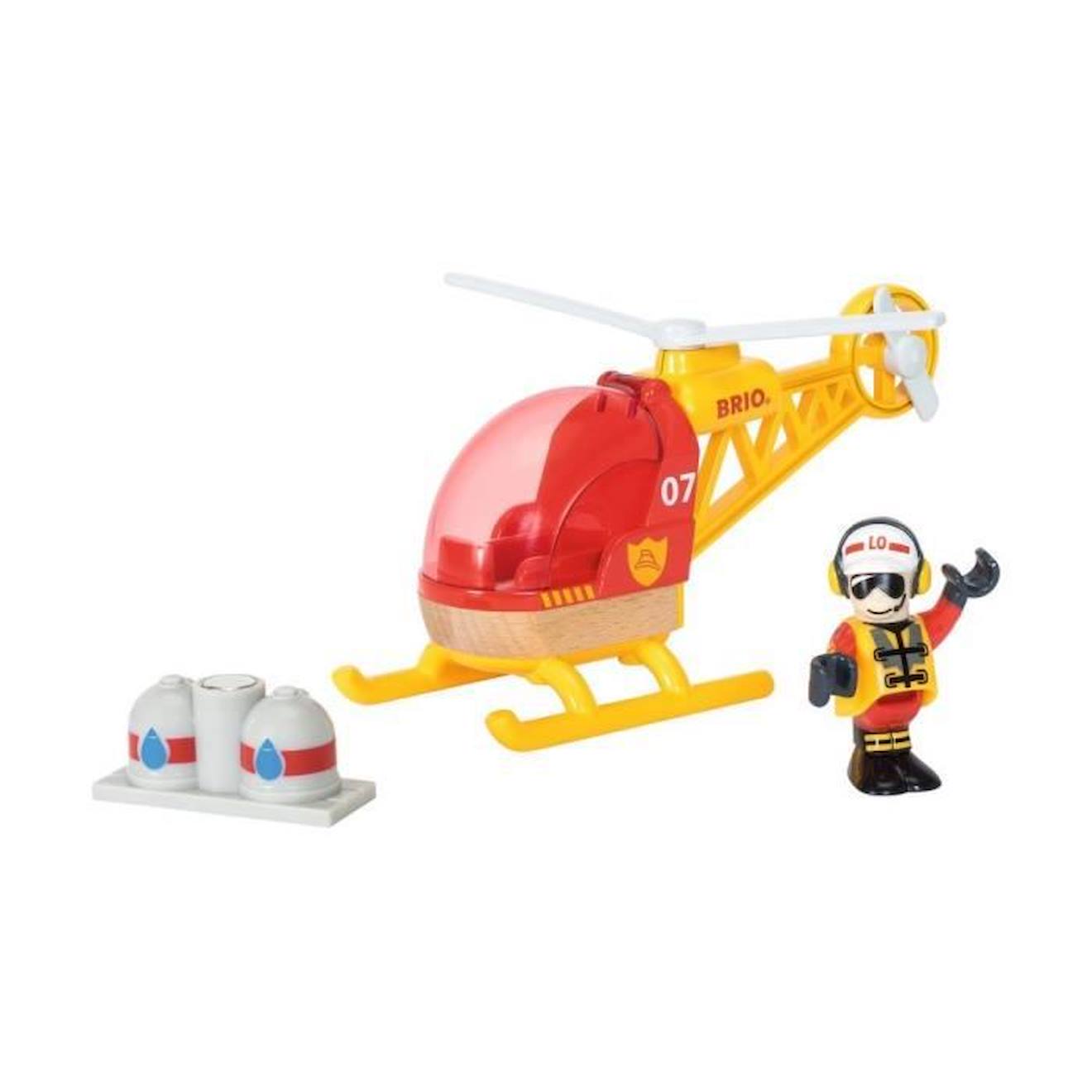 Brio World Hélicoptère des Pompiers