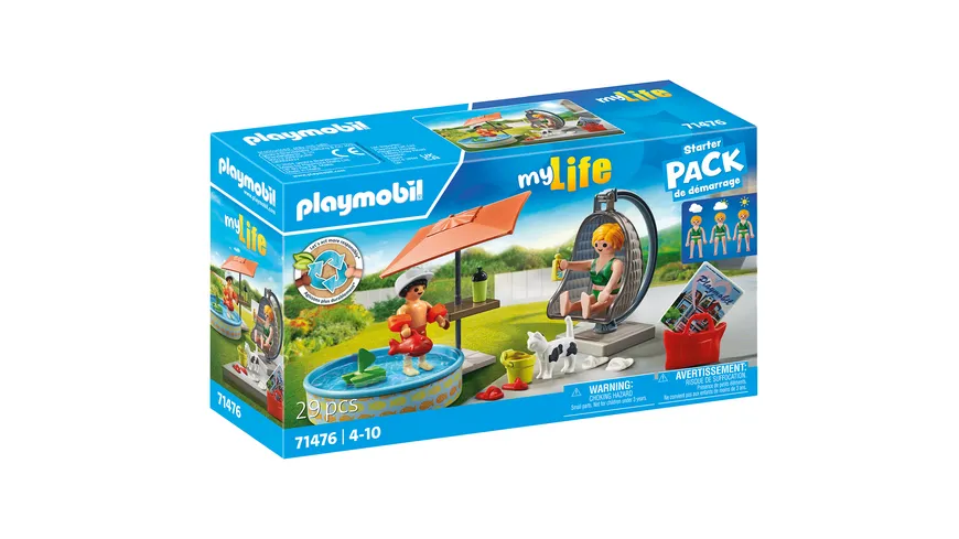 PLAYMOBIL 71476 - my Life - Planschspaß zu Hause