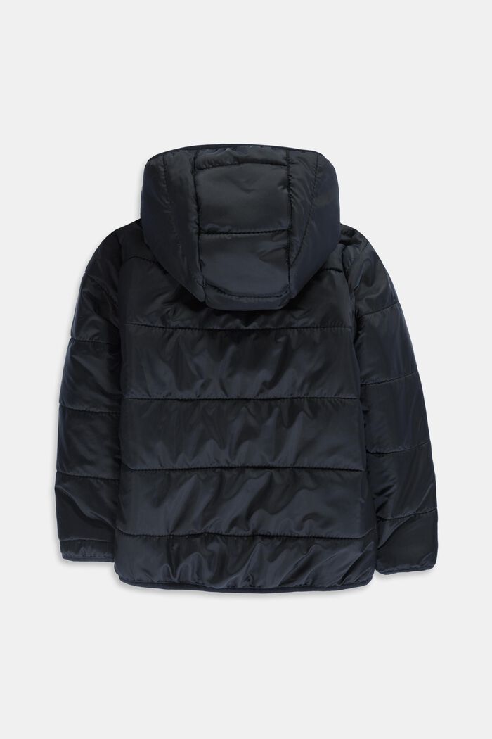 Wattierte Steppjacke mit Kapuze