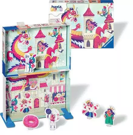 Kinderpuzzle ab 4 Jahren - Königreich der Donuts - 24 Teile