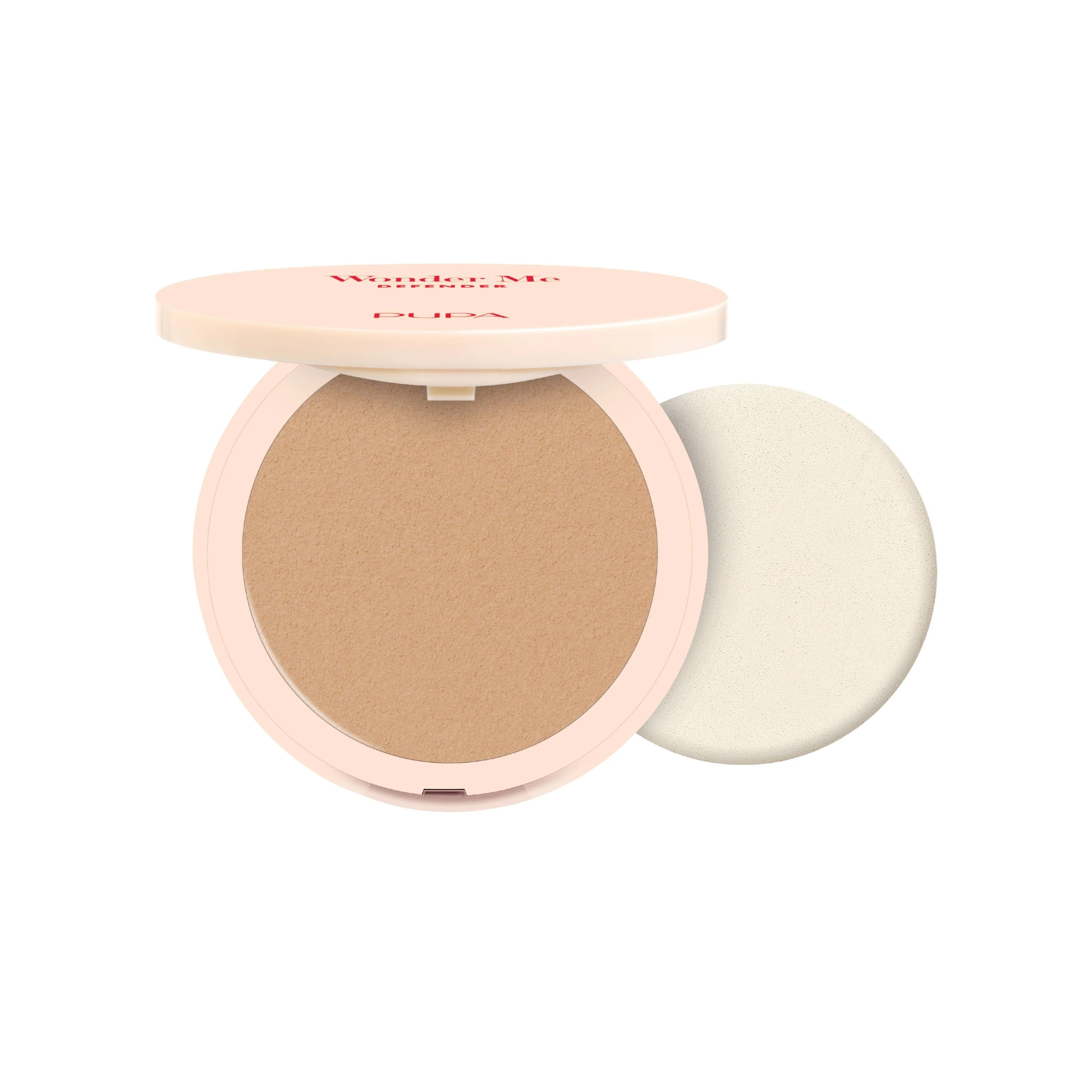 Wonder Me Defender puder SPF 50 - Krema za sunčanje za lice, Krema za sunčanje za lice s visokom zaštitom, Kompaktni puder