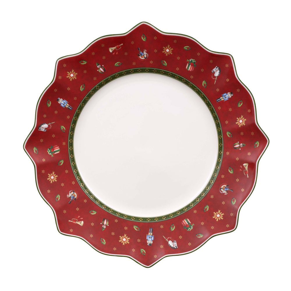 Villeroy & Boch Assiette plate rouge Toy's Delight Assiette