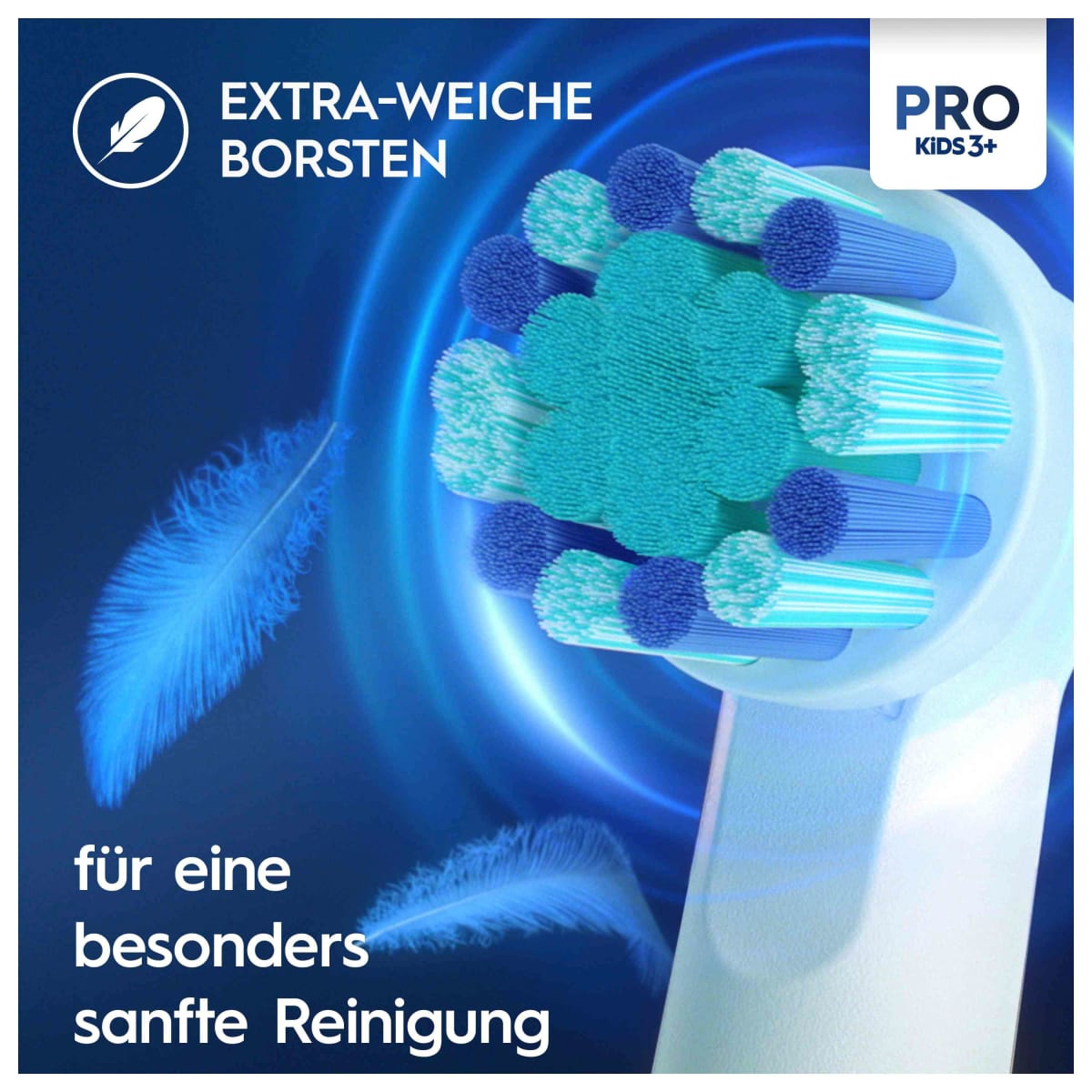 Aufsteckbürsten Kinder PRO Frozen, ab 3 Jahren, 4 St