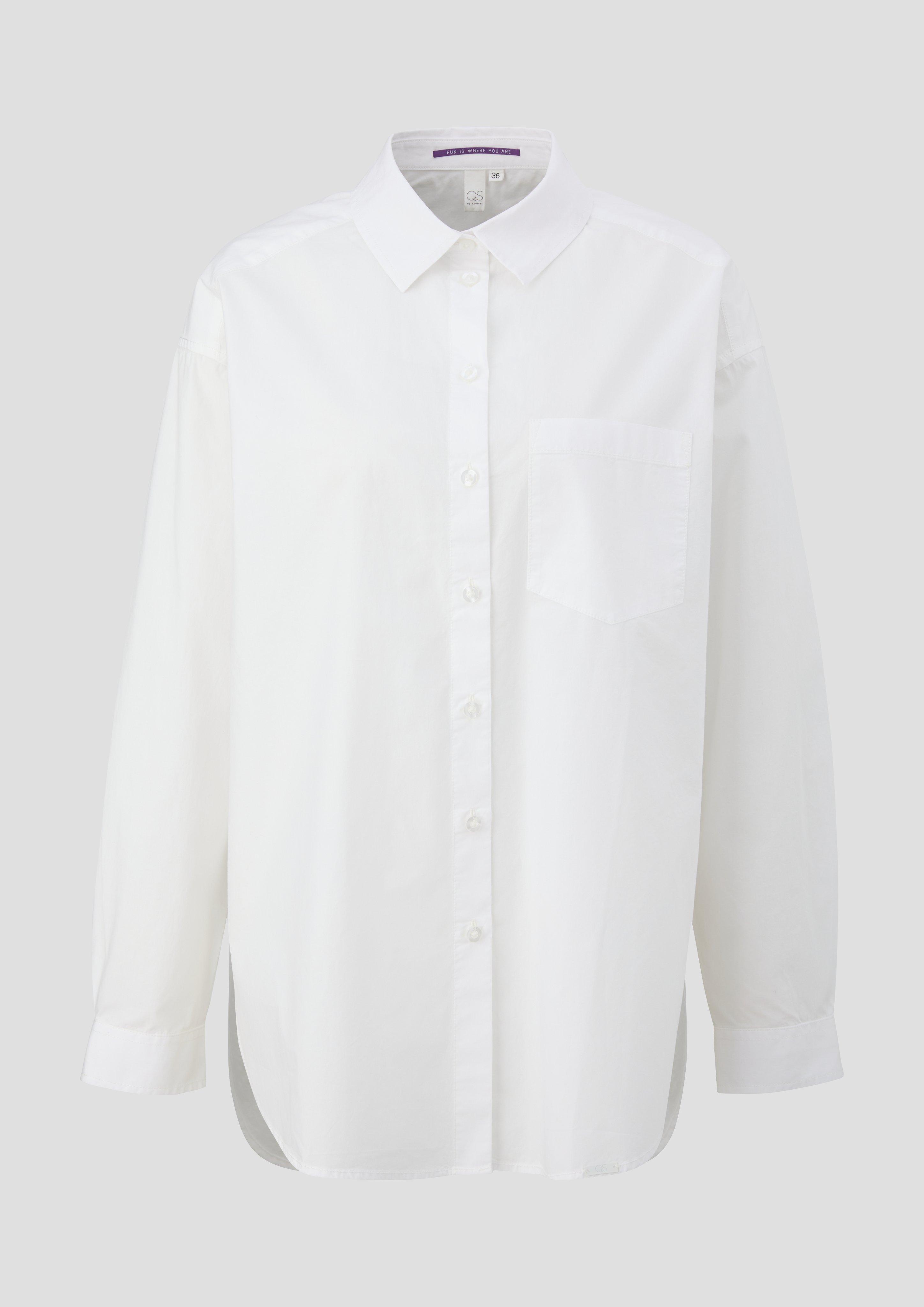 Oversized Bluse aus Baumwolle  2134352-0200
