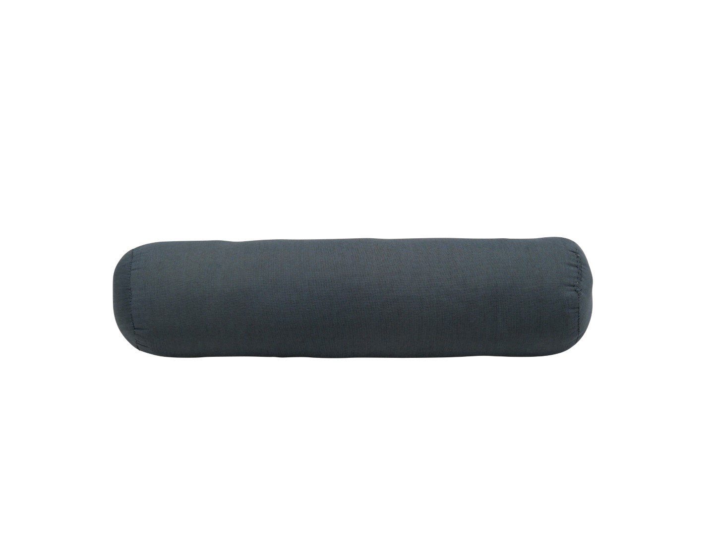my Hamam Yogakissen Pilatesrolle Nackenstütze Yogakissen blaugrau, Nackenrolle angenehm, weich, unterstützend
