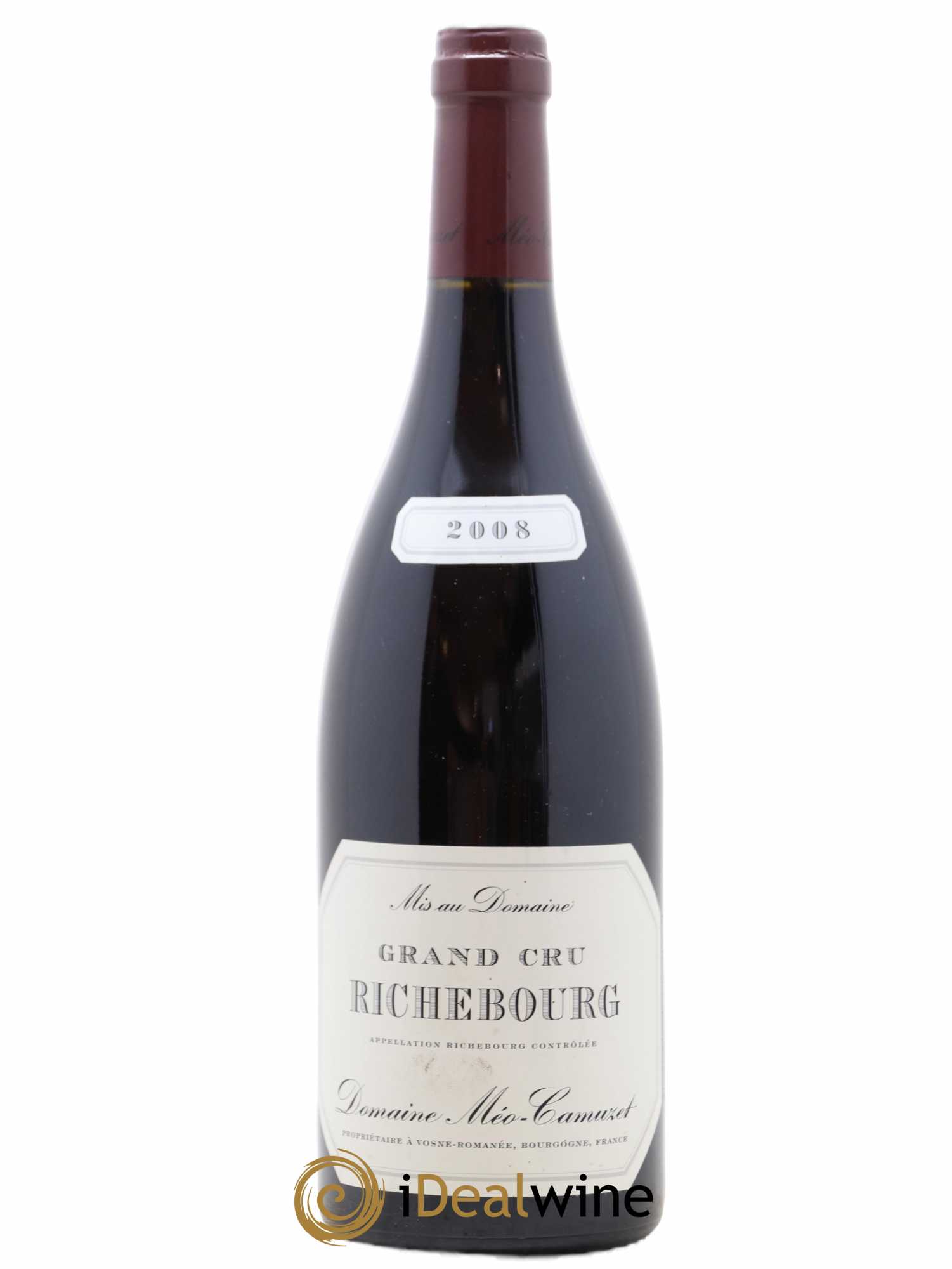 Richebourg Grand Cru Méo-Camuzet (Domaine)  2008 - Lot de 1 Bouteille