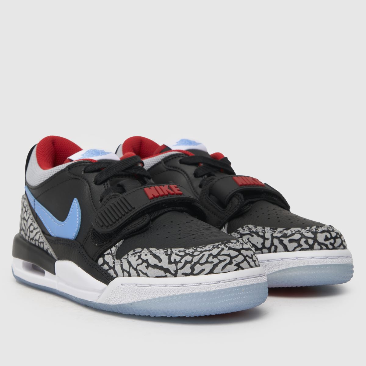 Nike Jordan svarta och blå Air Legacy 312 pojkar/ungdomsskor