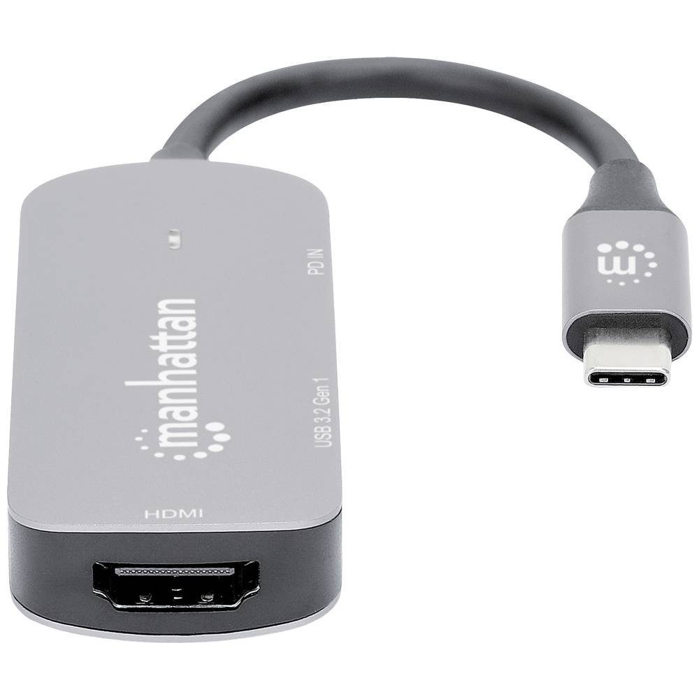 MANHATTAN Laptop-Dockingstation mit Power Delivery, USB-C® Power Delivery