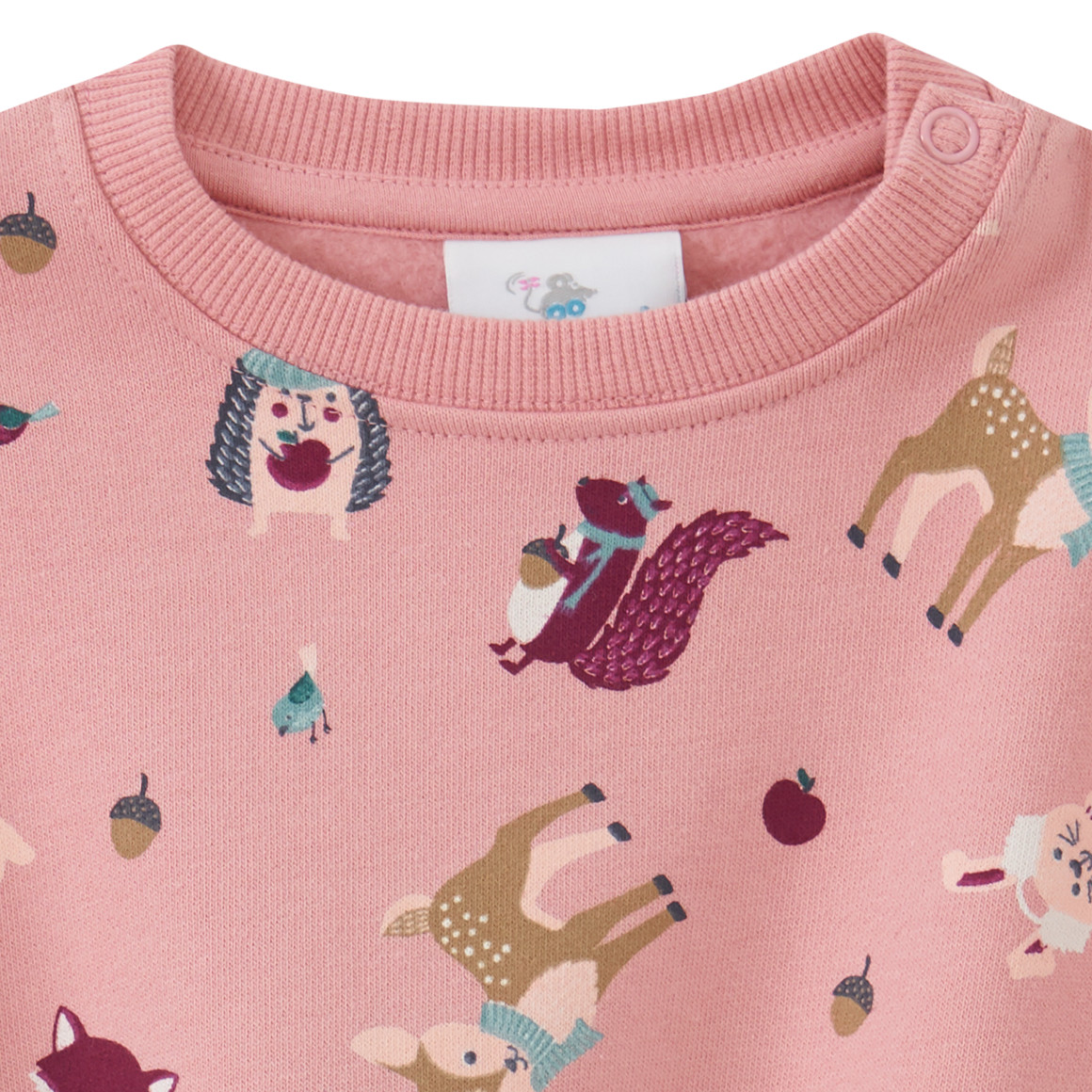 Baby Sweatshirt mit Tier-Allover