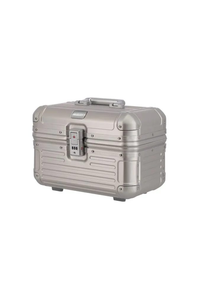 Travelite NEXT Beautycase - silber