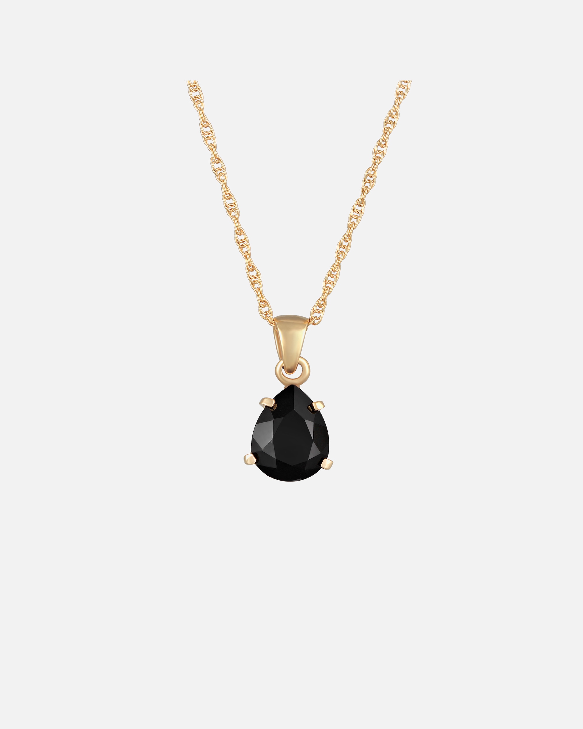 Collana da donna Elli PREMIUM Elli PREMIUM Elegante ciondolo a goccia con cristallo di vetro in argento sterling 925 placcato oro