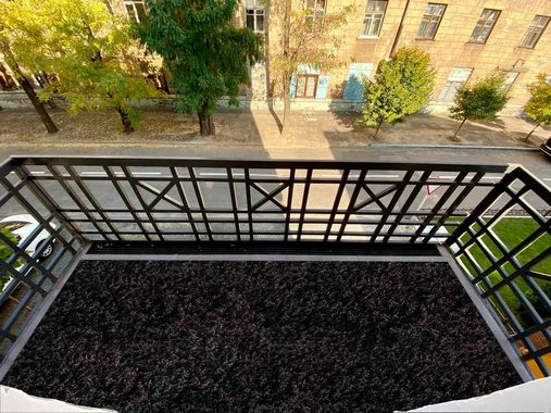 Kunstrasen PORTO, KONIFERA, rechteckig, Höhe: 10 mm, aus Nadelfilz, mit Noppen, für Balkon & Terrasse