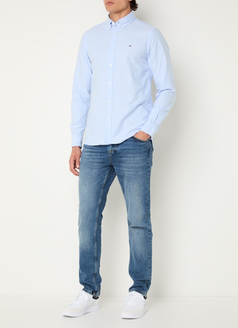 Tommy Hilfiger Oxford slim fit košulja s logom