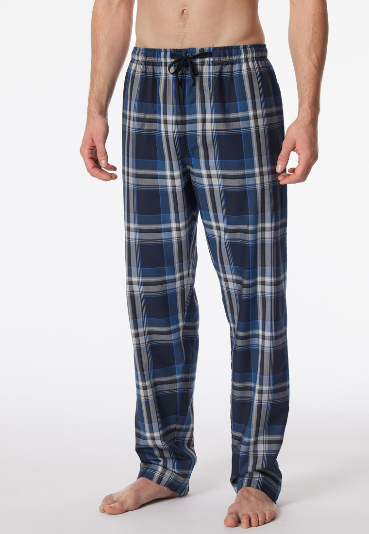 Hose lang Webware multicolor kariert - Mix+Relax